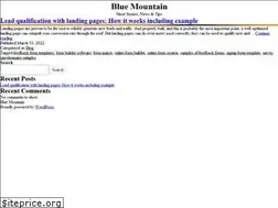 Sites similar to blue-mountain-bistro.com