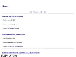 Sites similar to blue42.net