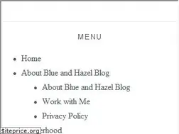 Sites similar to blueandhazel.com