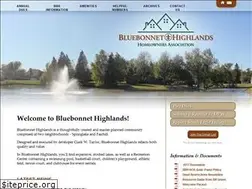 Sites similar to bluebonnethighlands.org