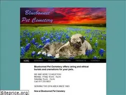 Sites similar to bluebonnetpetcemetery.com