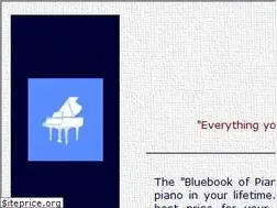 Sites similar to bluebookofpianos.com