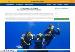 Sites similar to bluebottomdiving.es