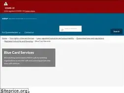 Sites similar to bluecard.qld.gov.au
