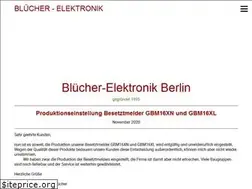 Sites similar to bluecher-elektronik.de