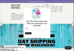 Sites similar to bluechicboutique.com
