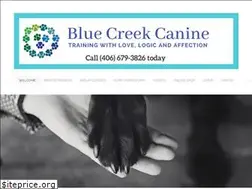 Sites similar to bluecreekcanine.com