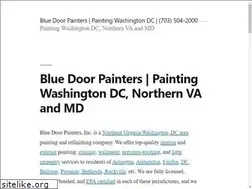 Sites similar to bluedoorpainters.com
