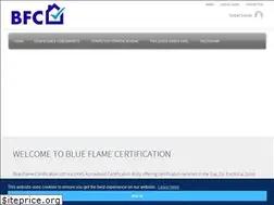 Sites similar to blueflamecertification.com