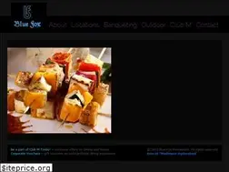 Sites similar to bluefoxrestaurant.com