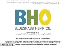 Sites similar to bluegrasshempoil.com