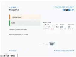 Sites similar to bluegym.cz