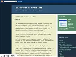 Sites similar to blueherondruid.com