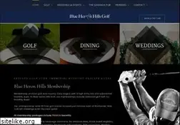 Sites similar to blueheronhillsgc.com