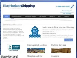 Sites similar to bluehorizonshipping.com