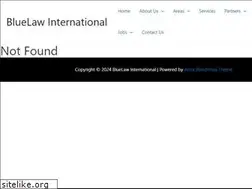 Sites similar to bluelawinternational.com