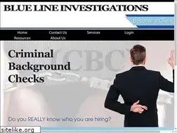 Sites similar to bluelineinvestigations.net