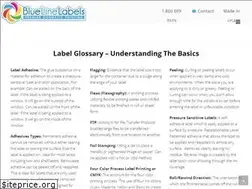 Sites similar to bluelinelabels.com