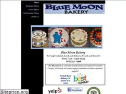 Sites similar to bluemoonbakery.net