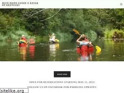 Sites similar to bluemooncanoeky.com