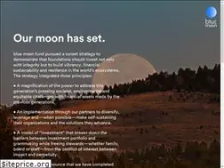 Sites similar to bluemoonfund.org