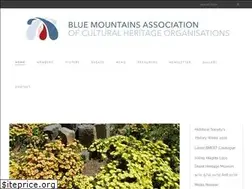 Sites similar to bluemountainsheritage.com.au