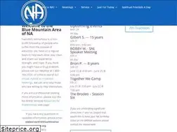 Sites similar to bluemtnarea-na.org