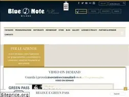 Sites similar to bluenotemilano.com
