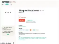 Sites similar to bluepearlhotel.com