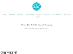 Sites similar to blueplaterestaurantco.com