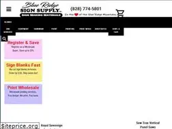 Sites similar to blueridgesignsupply.com