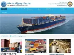 Sites similar to blueseashippingline.com