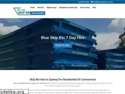 Sites similar to blueskipbin.com.au