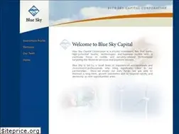 Sites similar to blueskycapital.ca