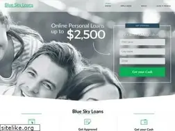 Sites similar to blueskyloans.co