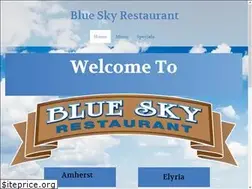 Sites similar to blueskyrestaurant.net
