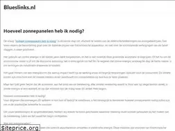 Sites similar to blueslinks.nl