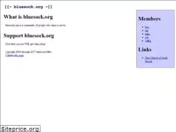 Sites similar to bluesock.org