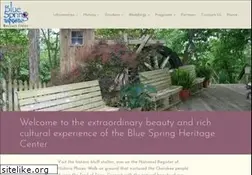 Sites similar to bluespringheritage.com