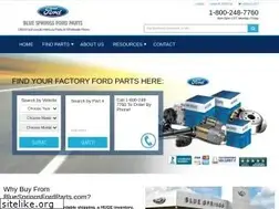Sites similar to bluespringsfordparts.com