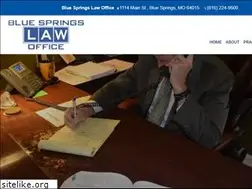 Sites similar to bluespringslawoffice.com