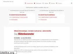Sites similar to bluetenbarometer.de