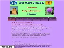 Sites similar to bluethistlegenealogy.com