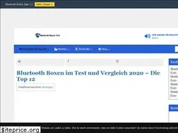 Sites similar to bluetooth-boxen-test.de