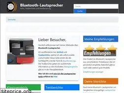 Sites similar to bluetooth-lautsprecher-infos.de