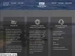 Sites similar to bluewatershipping.com