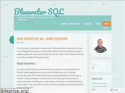 Sites similar to bluewatersql.wordpress.com