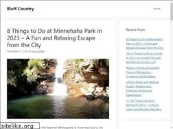 Sites similar to bluffcountry.com