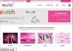 Sites similar to blume-elektronik.de
