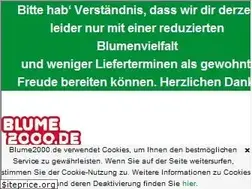 Sites similar to blume2000.de